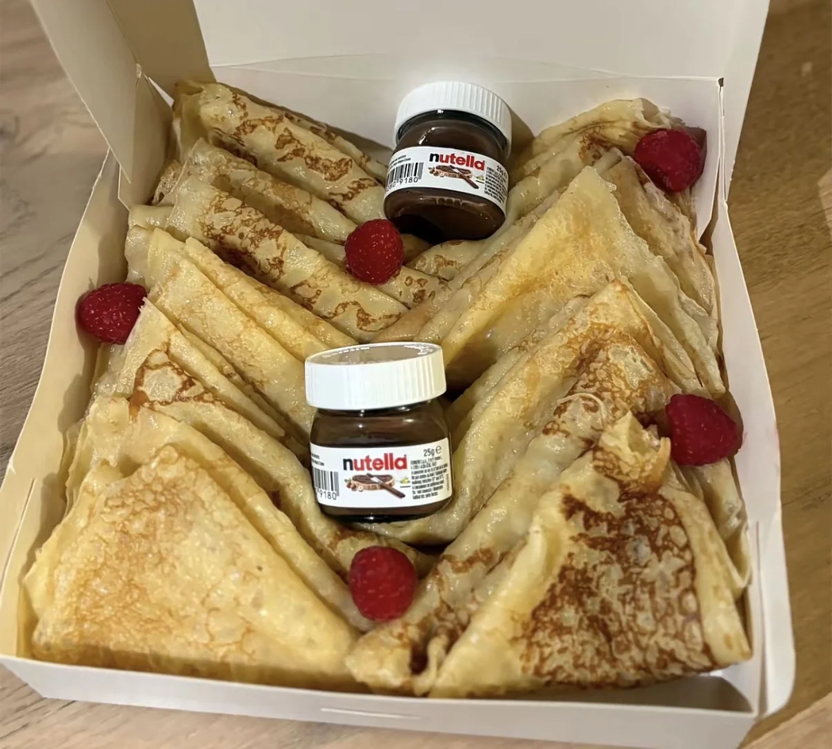 Box crêpes