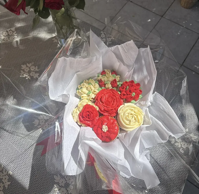 Flowers cupcakes 12 pièces