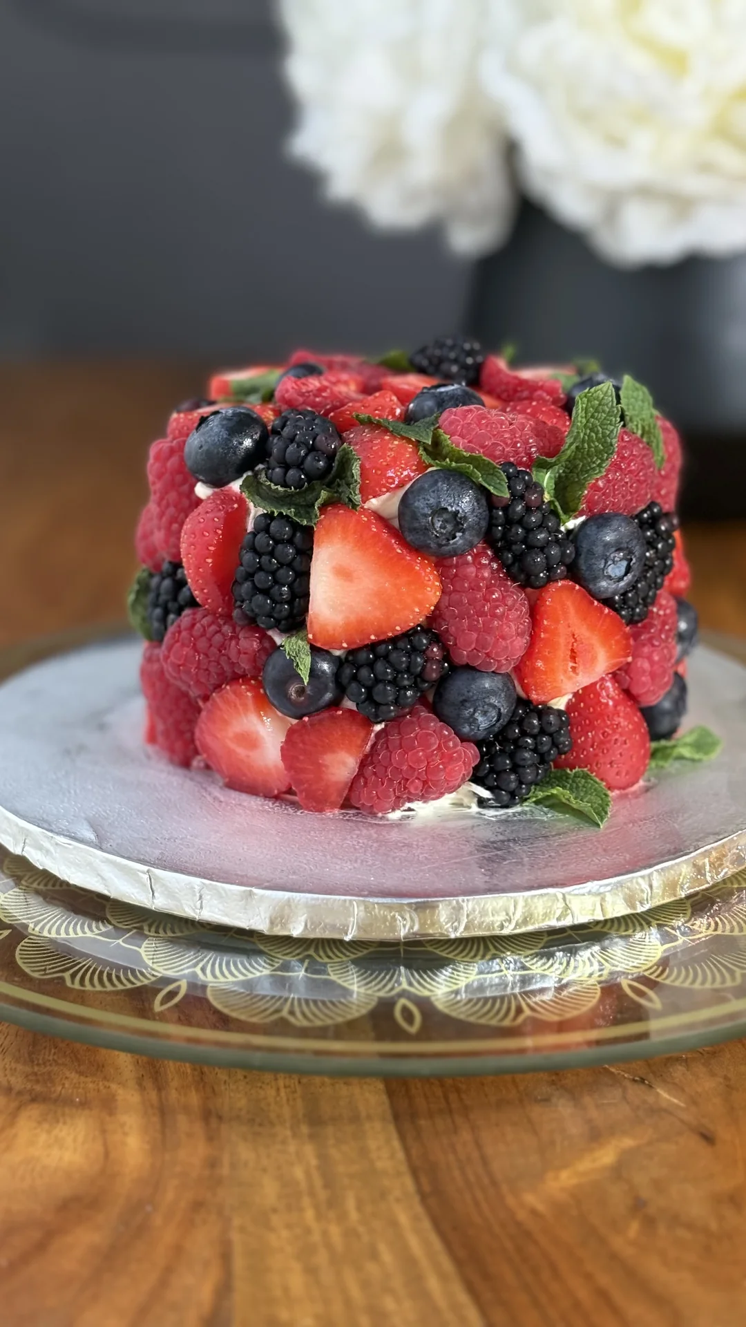 Bento cake fruitée