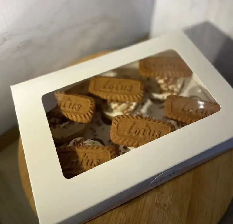 Box cupcakes sucrés