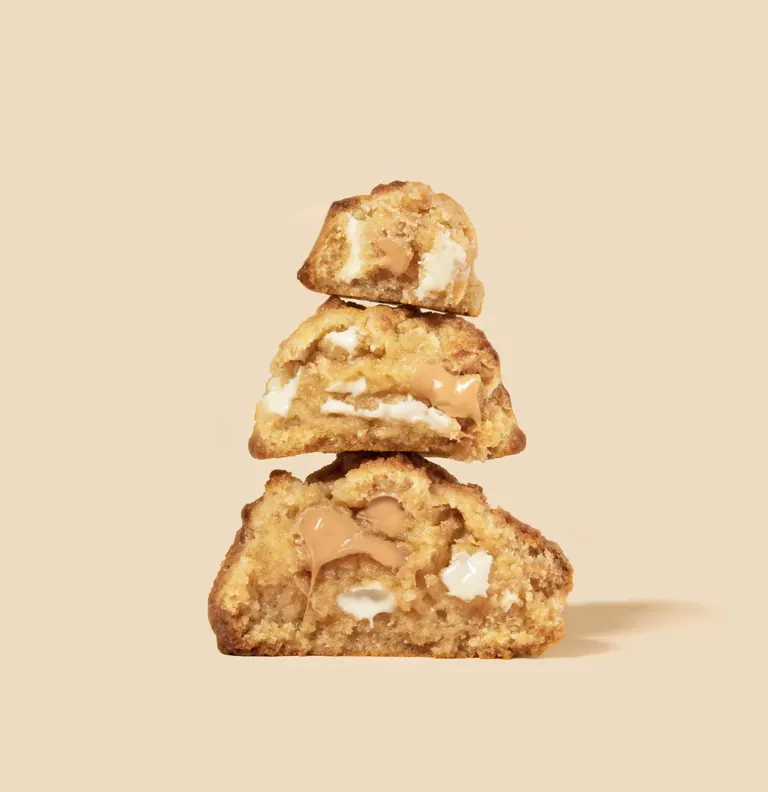 Cookie Chocolat blanc & Caramel 