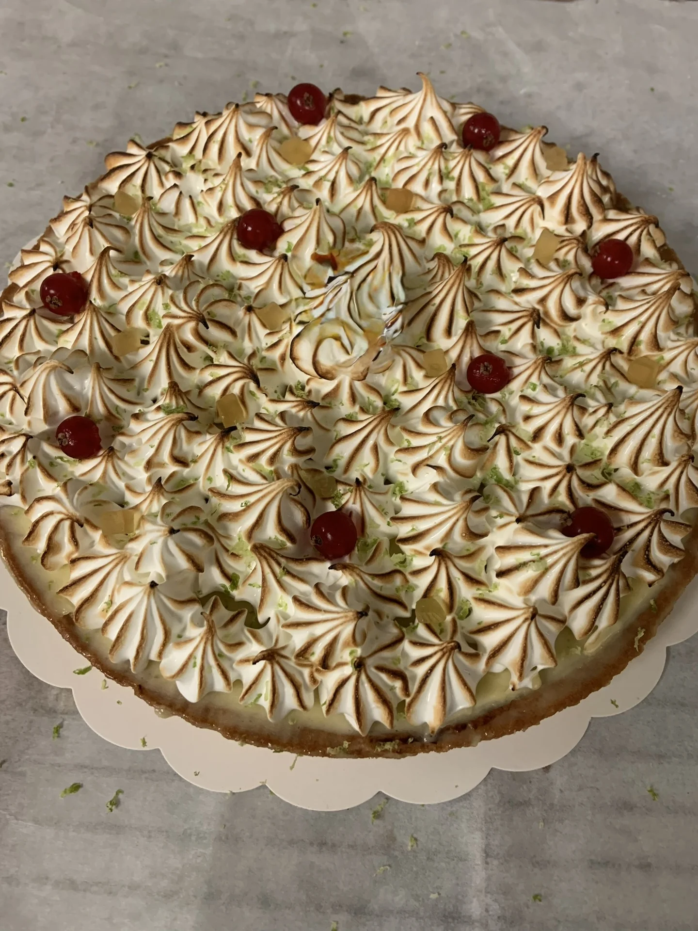 Tarte au citron meringuée