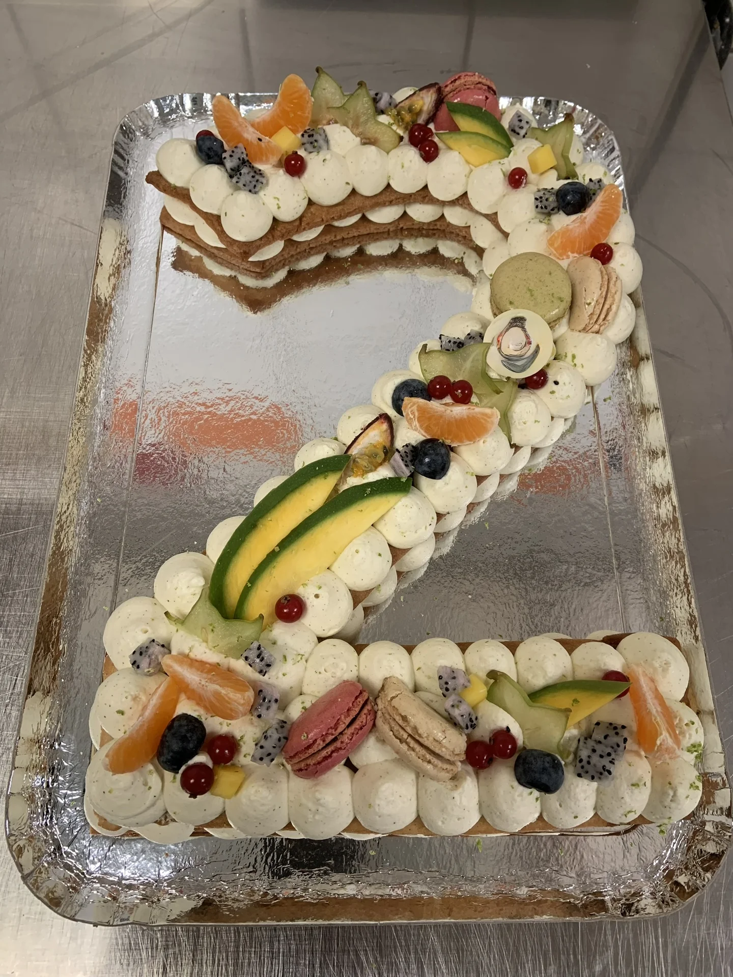 Number cake