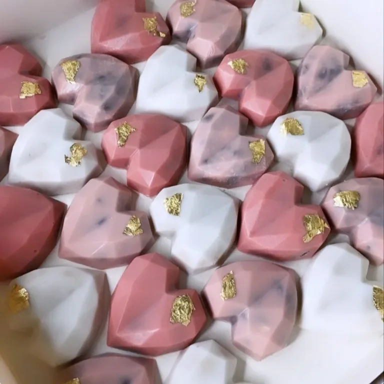 Popsicle cake coeur