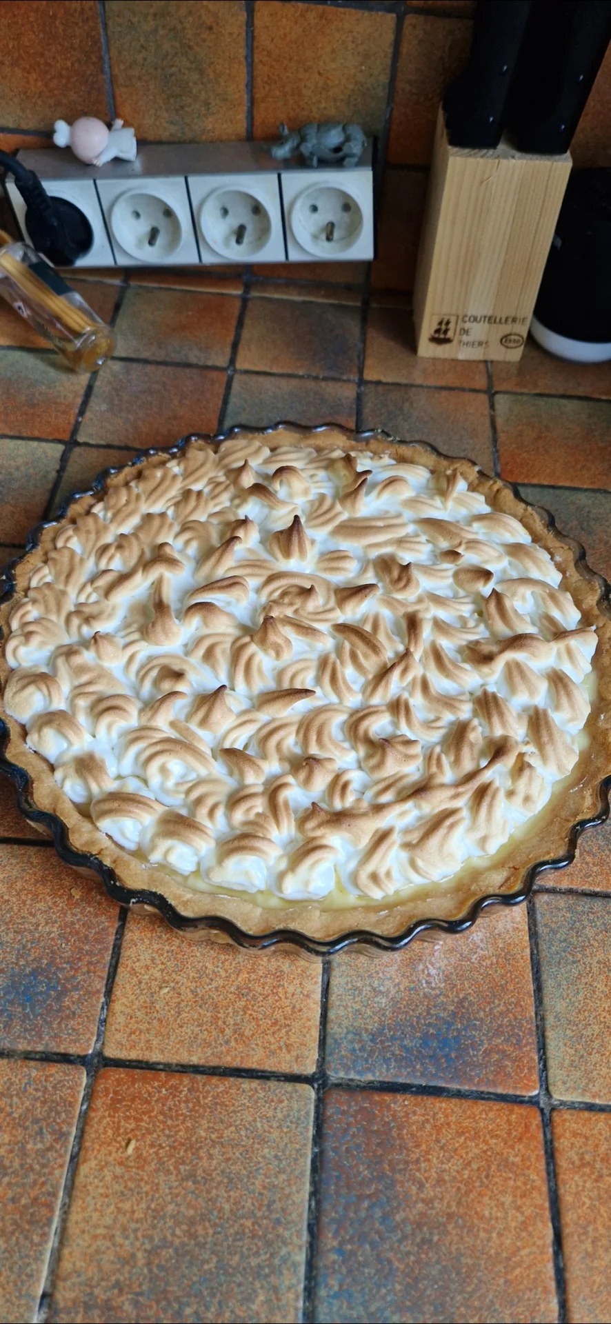Tarte au citron meringuée