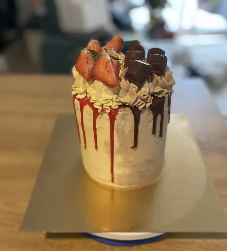 Milkshake Cake Fraise & Chocolat