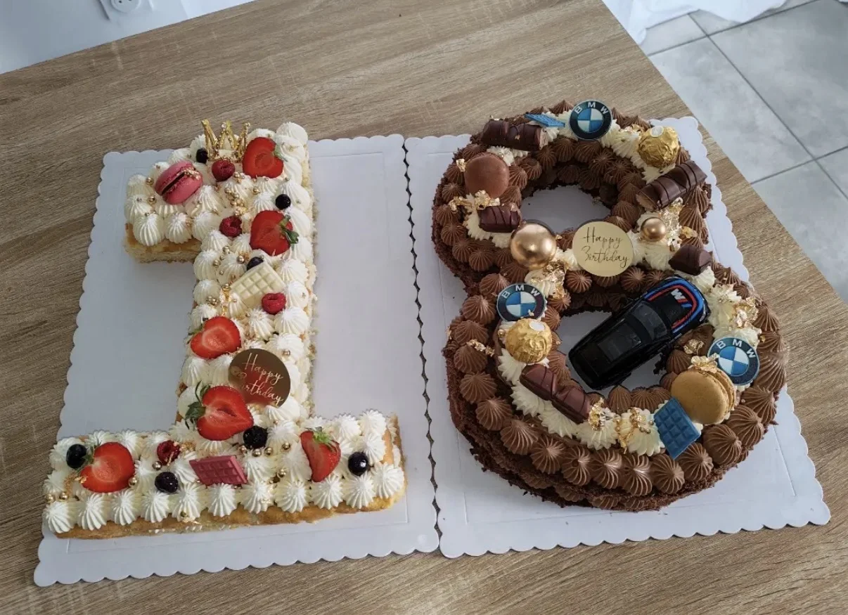Number cake
